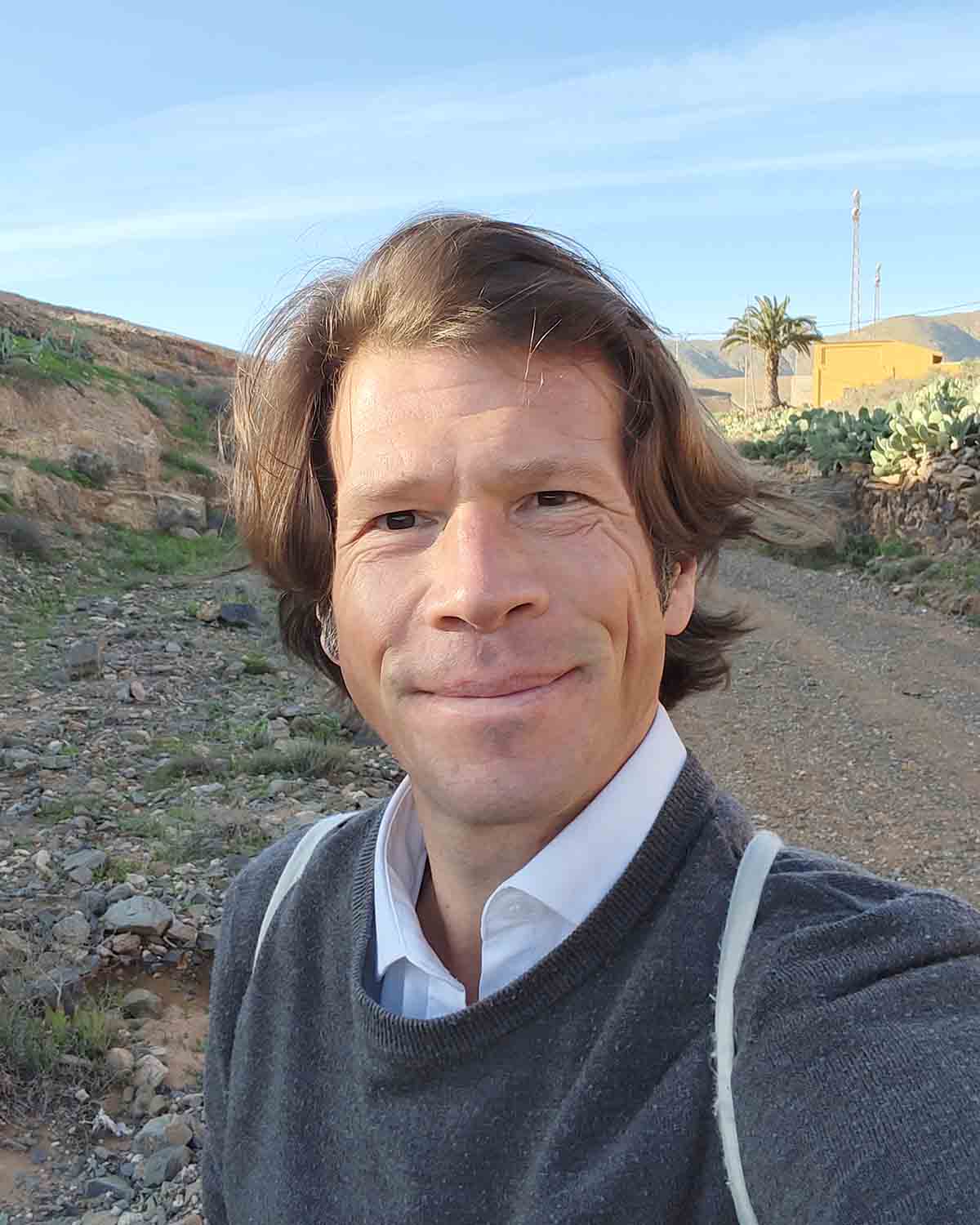 Thomas de la Fuente auf Fuerteventura